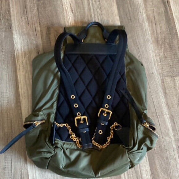 Burberry Handbags - Burberry Olive Green Backpacks